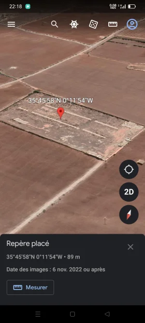 Location  terrains 40000m2