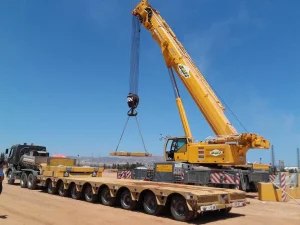 LOCATION DE GRUE MOBILE & sure CHENILLE