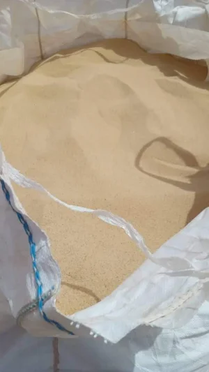 Sable traité jaune de oued souf :sablage surout