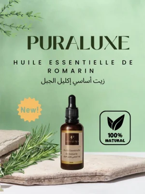 Huile essentielle de romarin PURALUXE