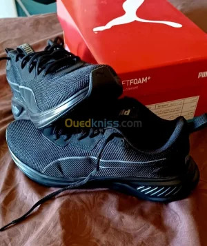 basket Puma Black Running homme pointure 41
