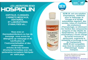 REACTIF NETTOYANT ENZYMATIQUE POUR ANALYSE AUTOMATISEE. EZ/M.30