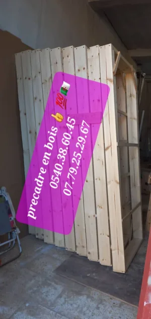 Precadre en bois Algérie