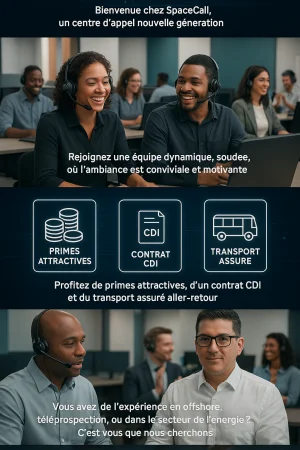 Téléopérateur centre d'appel