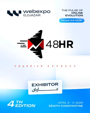 48H Courrier Express rejoint Webexpo ElDjazair : la livraison rapide à l’honneur