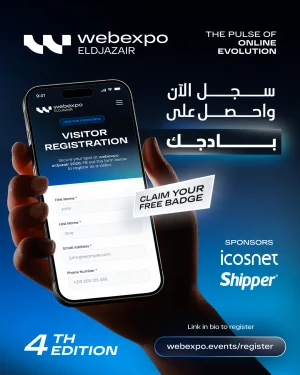 Inscrivez vous au Webexpo ElDjazair 2026