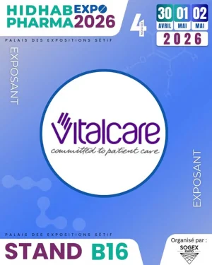 VitalCareProd vous donne rendez-vous à Hidhab Pharma Expo 2026