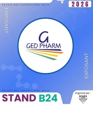 Hidhab Pharma Expo 2026 : découvrez Geopharm au stand B24