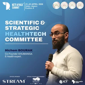Hichem Bourak, pionnier de la e-HealthTech au ICT Africa Summit 2026