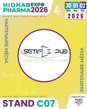 Hidhab Pharma Expo : SETIF LED PUB met la Pharma sous les projecteurs