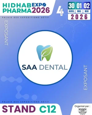 SAA Dental vous donne rendez-vous à Hidhab Pharma Expo 2026