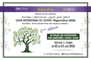 Rendez-vous à la 6ᵉ édition du Salon International de l’Olive ALGEROLIVA 2026 !