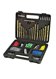 Jeu de forets Titan 300 pcs. avec fruaise en titane, chevilles, embouts et vis HSS Allemagne
