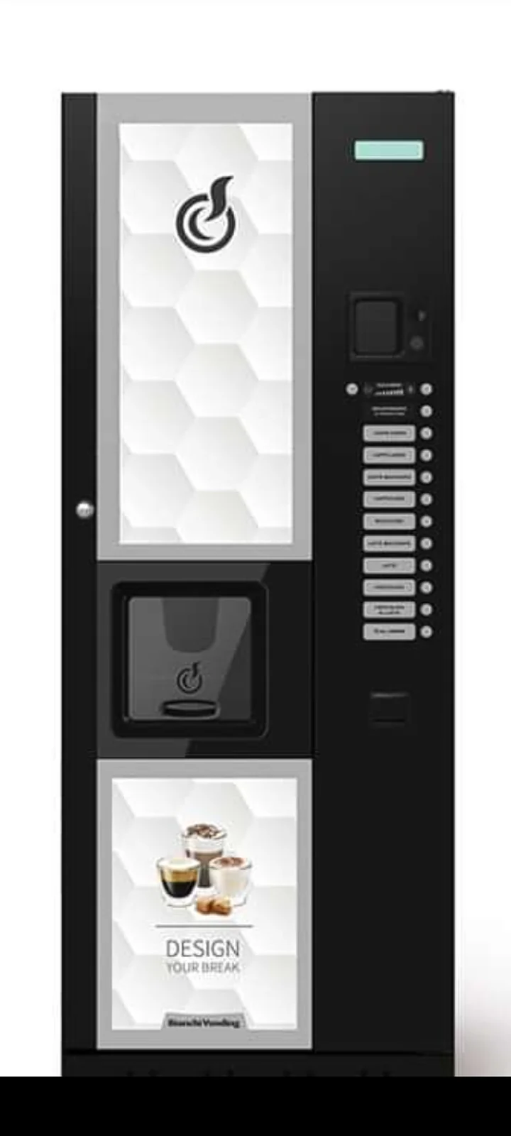 Placement distributeur automatique à café
