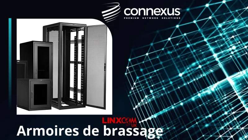 Armoire de brassage et  armoire serveur perforée