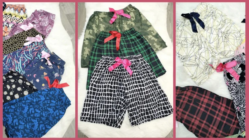 Shorts en coton de Turquie à 300 DA