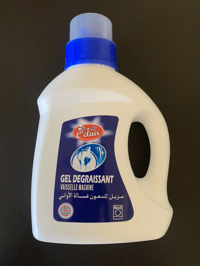 Gel dégraissant vaiselle machine