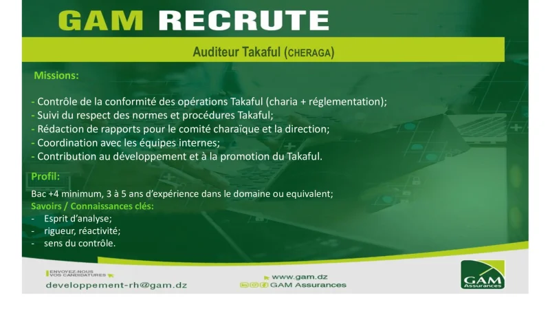 Auditeur Takaful