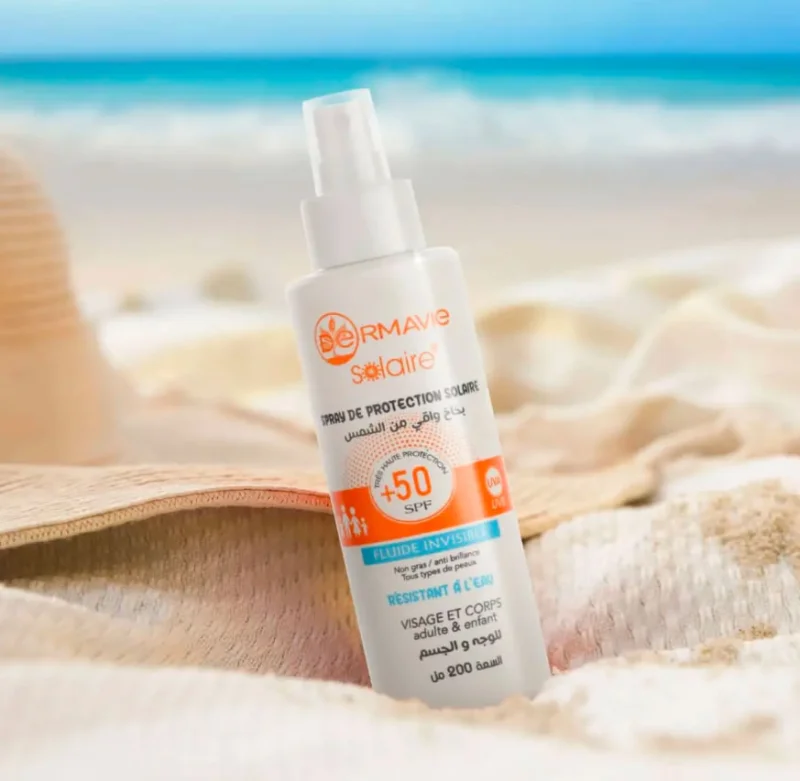 Dermavie Spray Solaire – Protection Puissante, Texture Légère et Invisible